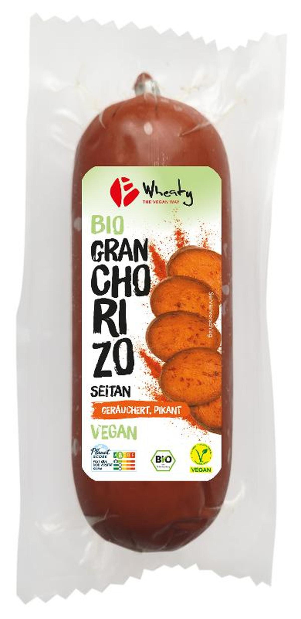 Produktfoto zu Wheaty - Vegane Chorizo - 200g