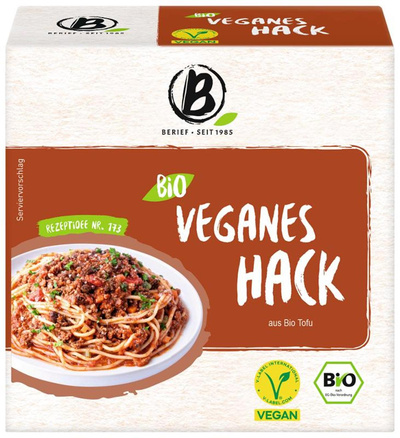 Produktfoto zu Berief - Veganes Hack - 180g