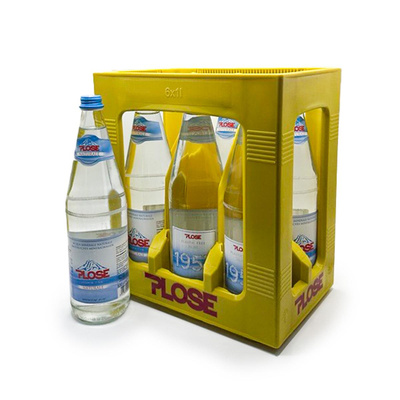 Produktfoto zu Plose - Hochquellwasser naturale - 6 x 1l