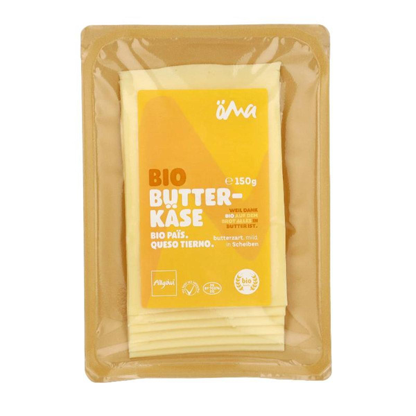 Produktfoto zu ÖMA - Butterkäse in Scheiben - 150g
