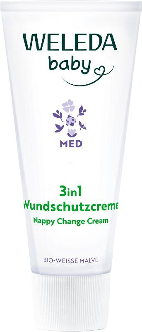 Produktfoto zu Weleda - Weiße Malve Babycreme - 50 ml