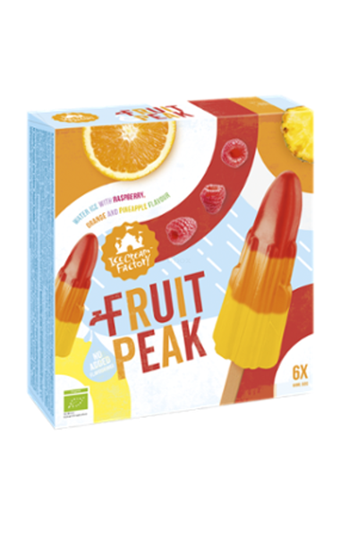 Produktfoto zu Ice Cream Factory - Fruchteis Fruit Peak - 360ml (6 Stück)