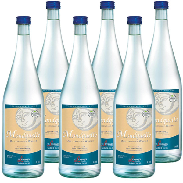 Produktfoto zu St. Leonhard - Mondquelle Vollmond - 6 x 1l