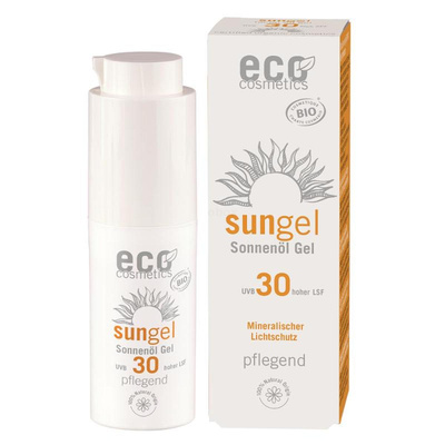 Produktfoto zu ECO - Sonnengel Gesicht transparent LSF 30 - 30ml