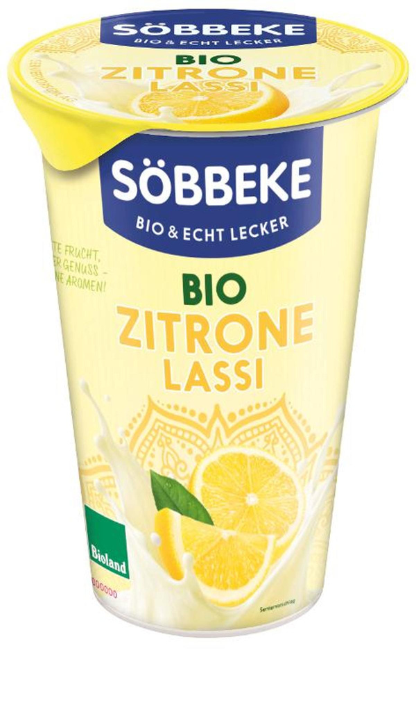 Produktfoto zu Söbbeke - Lassi Zitrone - 250g