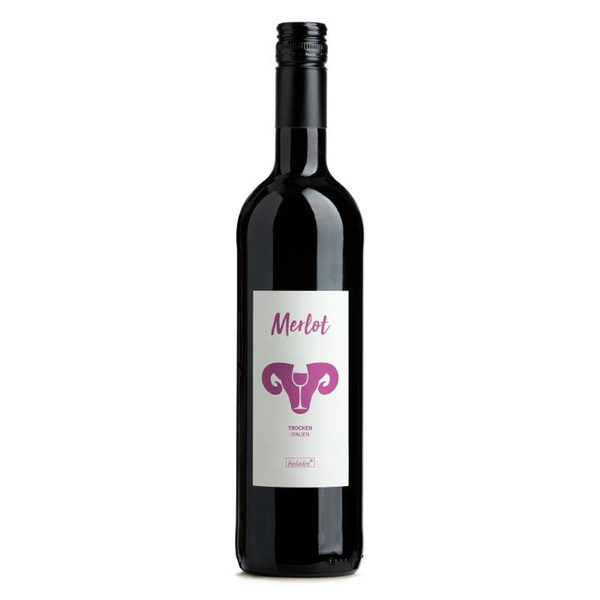 Produktfoto zu Merlot rot, trocken - 0,75l