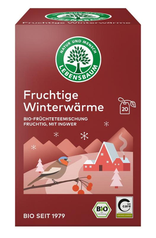 Produktfoto zu Lebensbaum - Fruchtige Winterwärme - 20 x 2g