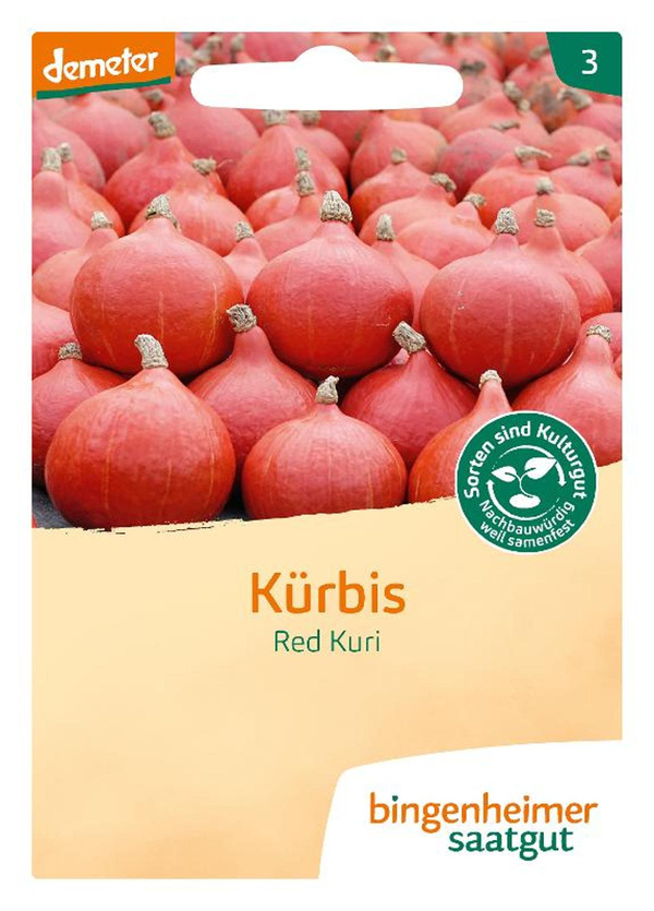 Produktfoto zu Bingenheimer Saatgut - Kürbis Hokkaido