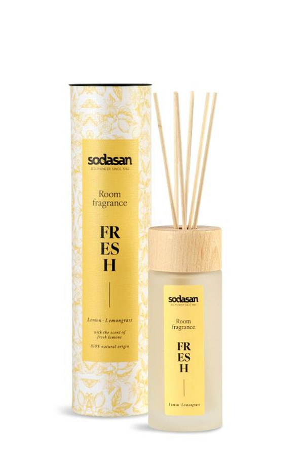 Produktfoto zu Sodasan - Raumduft Fresh, Lemon - 200ml