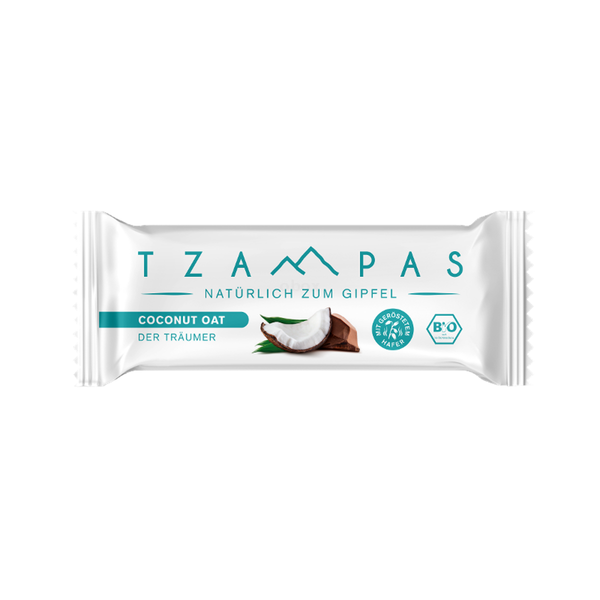 Produktfoto zu TZAMPAS - Gebinde Coconut Oat Energieriegel - 16x40g