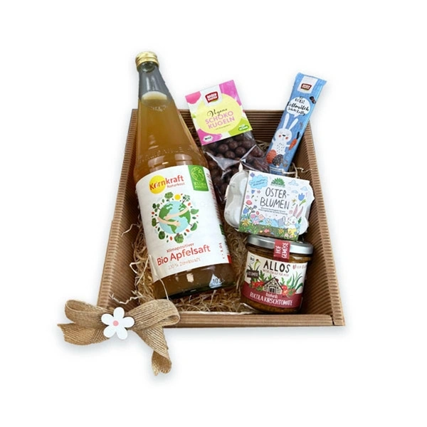 Präsentkorb Ostergrüße "Kleins Mitbringsel"