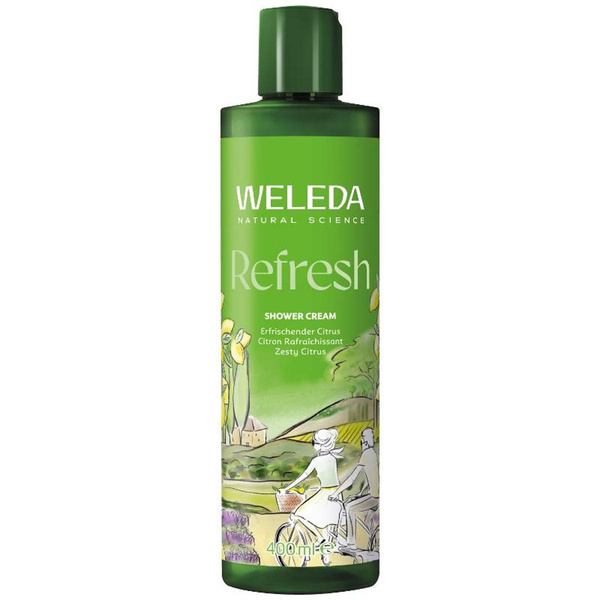 Produktfoto zu Weleda - Refresh Shower Cream Citrus - 400ml