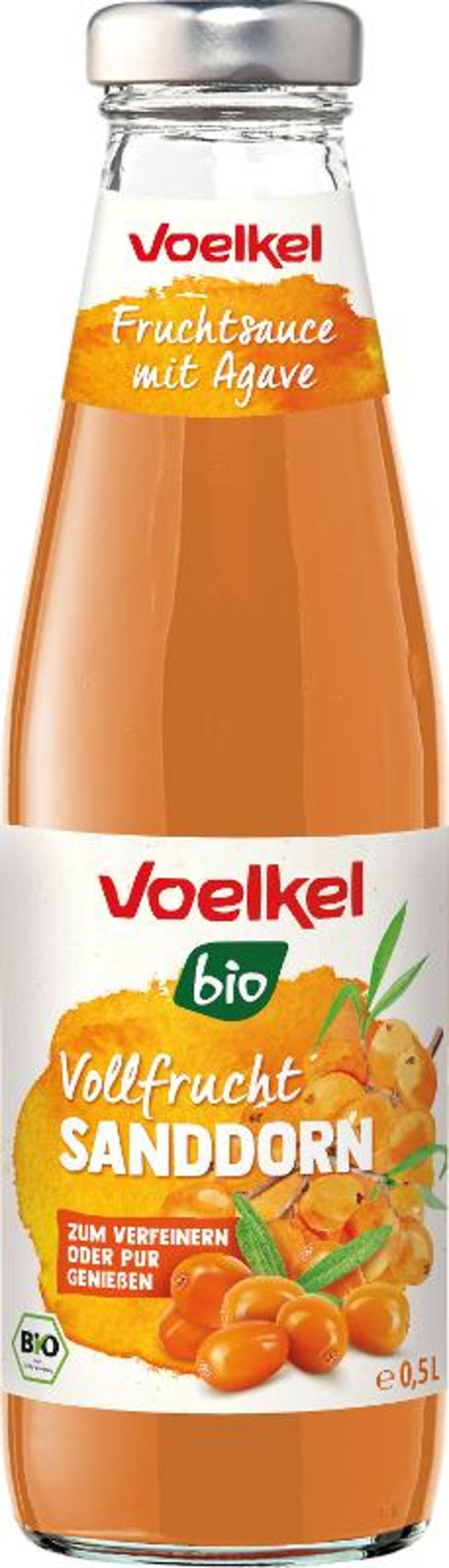Produktfoto zu Voelkel - Vollfrucht Sanddorn - 500ml