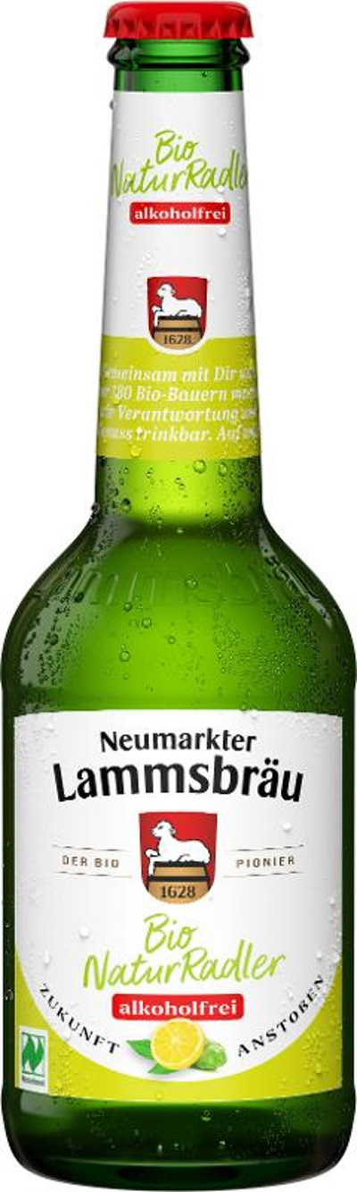 Produktfoto zu Lammsbräu - Radler alkoholfrei - 0,33l