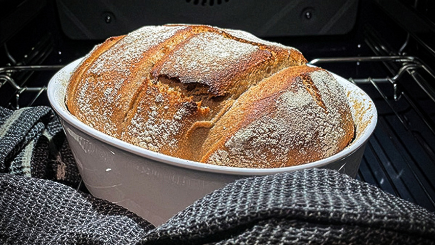Rezeptbild für 295. Joghurt-Krustenbrot