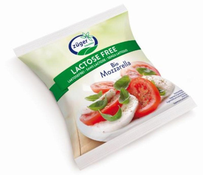 Produktfoto zu Züger - Mozzarella, laktosefrei - 100g