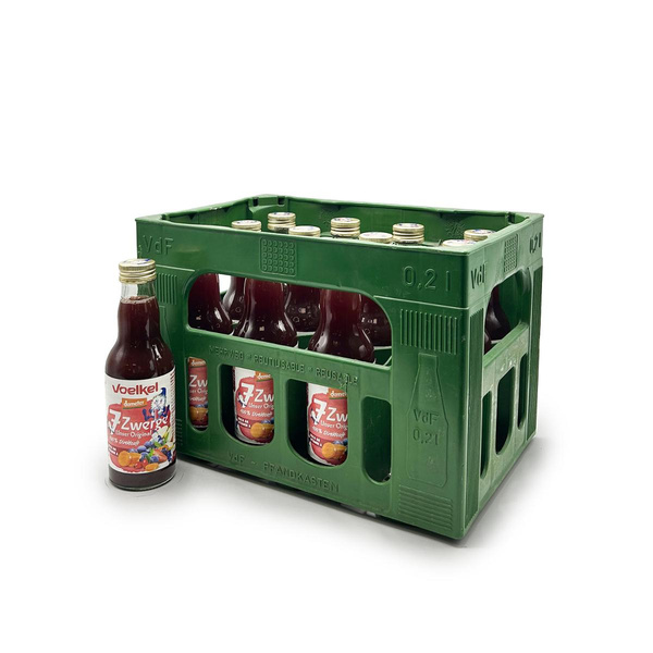Produktfoto zu Voelkel - 7 Zwerge Kindersaft - 12 x 0,2l