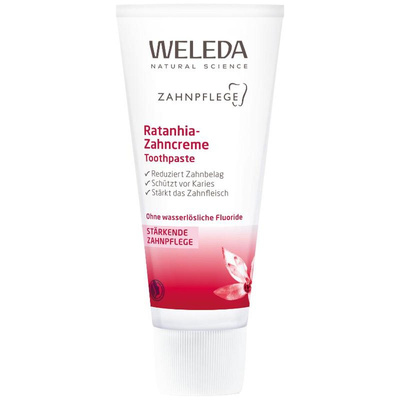 Produktfoto zu Weleda - Ratanhia Zahncreme - 75ml