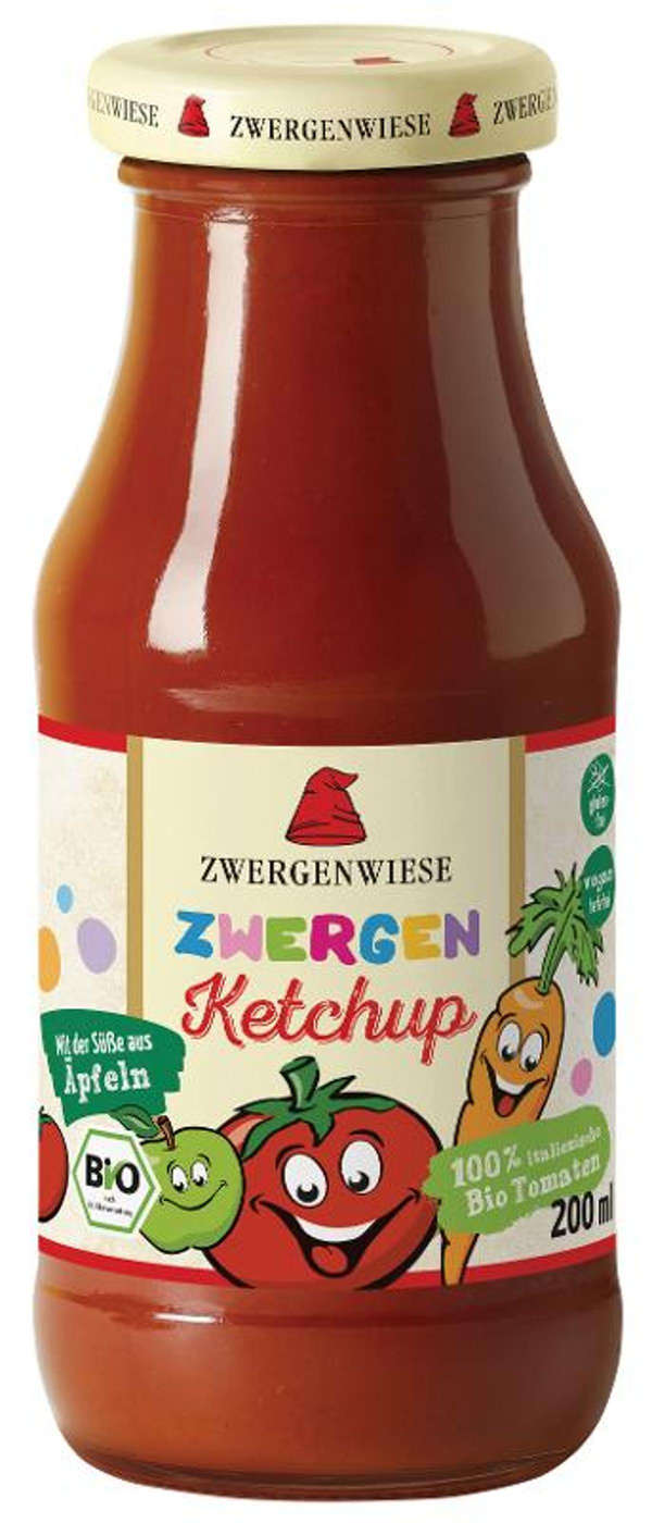 Produktfoto zu Zwergenwiese - Zwergen Ketchup - 200ml