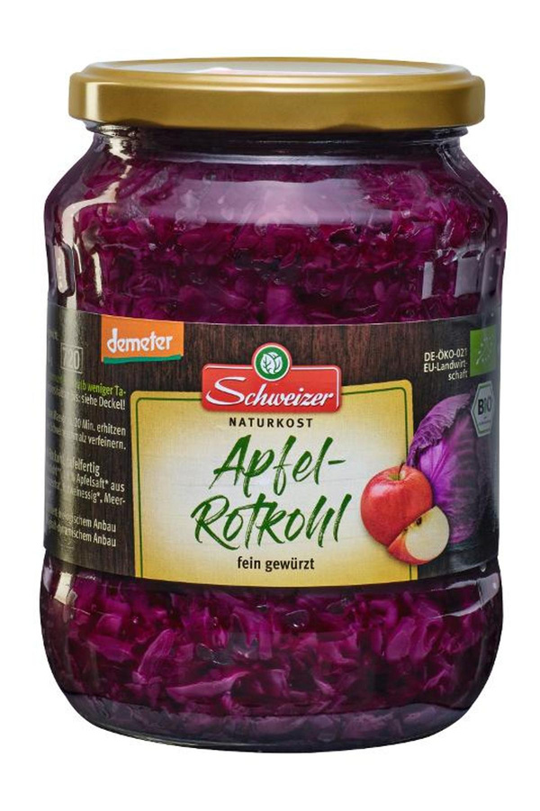 Produktfoto zu Schweizer - Apfel-Rotkohl - 680 g