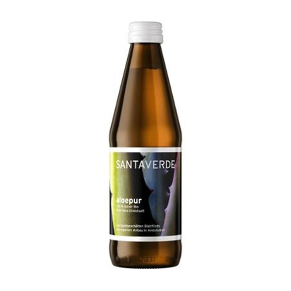 Produktfoto zu SantaVerde Aloepur Aloe Vera Saft - 0,33l