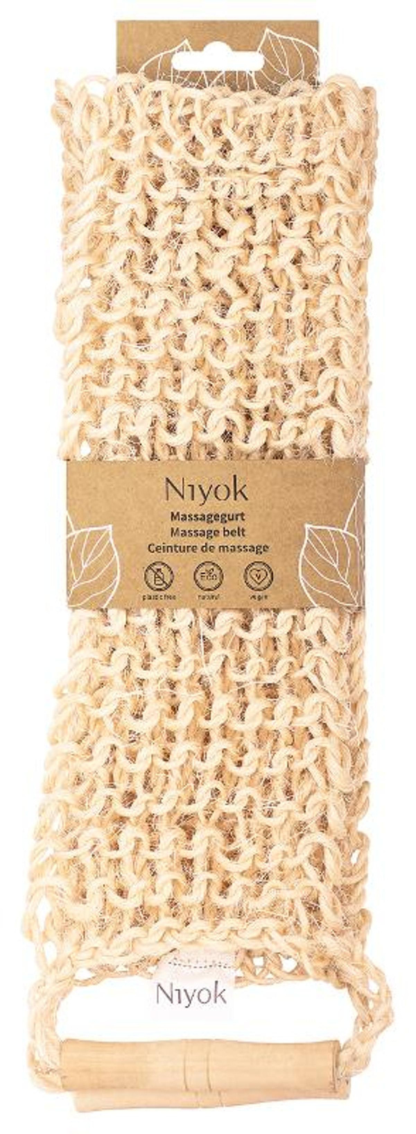 Produktfoto zu Niyok - Massagegurt aus Sisal