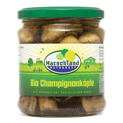 Produktfoto zu Marschland - Champignon Köpfe - 370ml