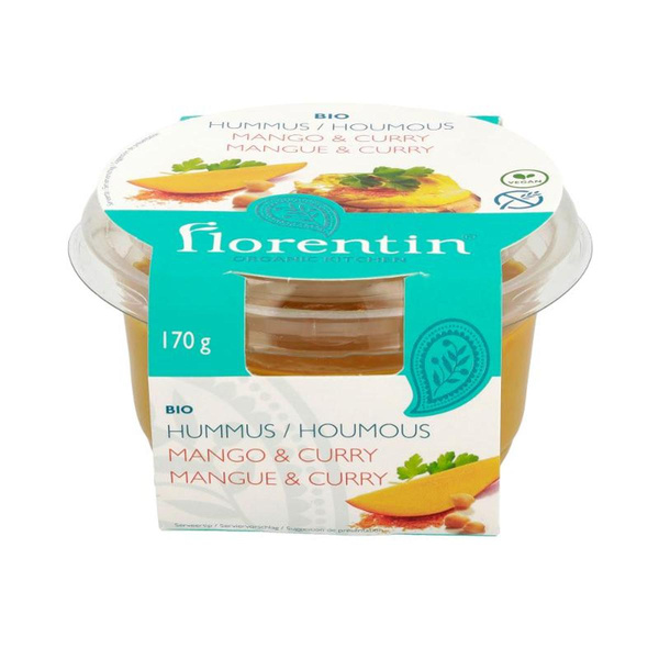 Produktfoto zu Florentin - Hummus Mango-Curry - 170g