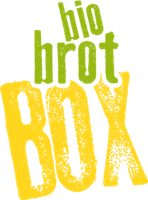 KI generiert: Logo mit grünem "Ökokiste"-Text oben, gelbem Hintergrund unten.