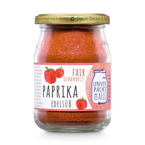 Paprika edelsüß im Glas - 140g