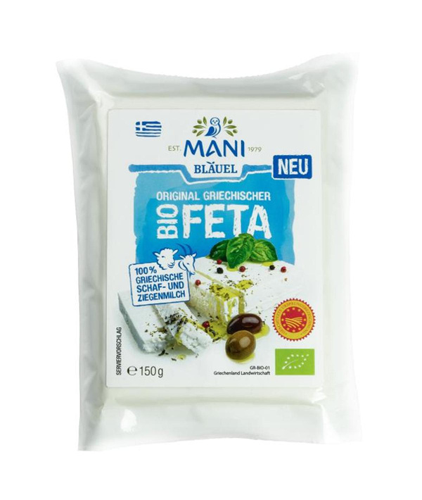 Produktfoto zu Mani Bläuel - Original griechischer Feta - 150g