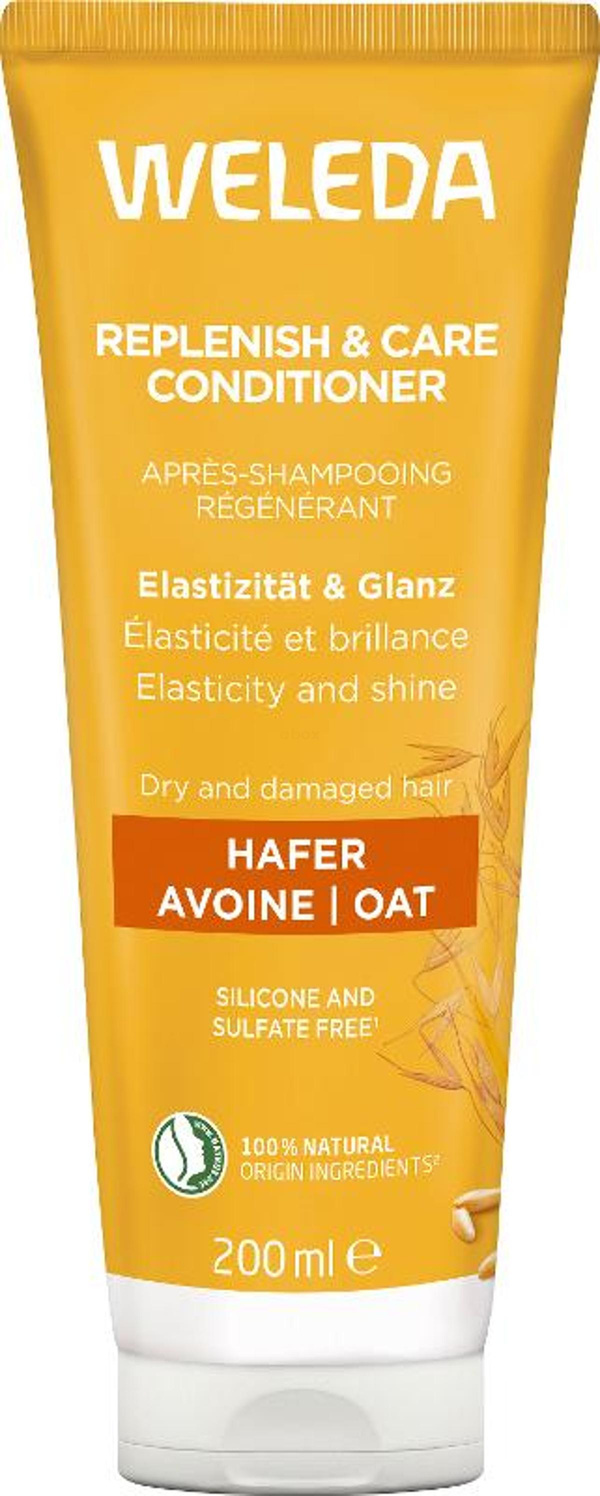 Produktfoto zu Weleda - Hafer Aufbau Spülung - 200ml