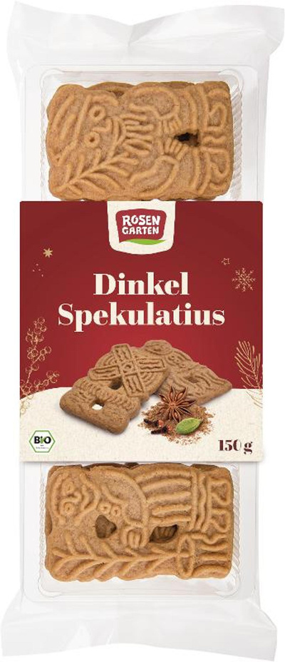 Produktfoto zu Rosengarten - Dinkel Spekulatius - 150g