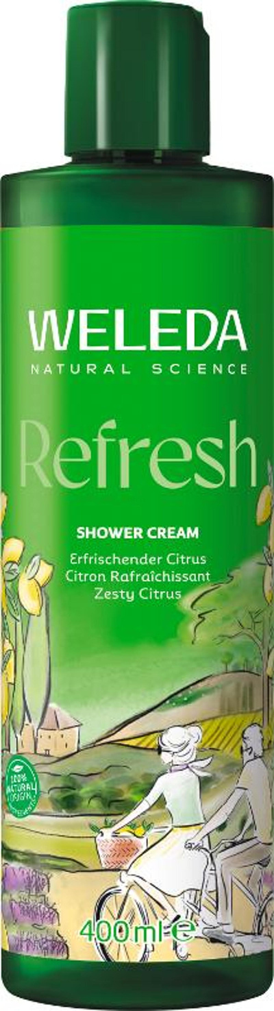 Produktfoto zu Weleda - Refresh Shower Cream Citrus - 400ml