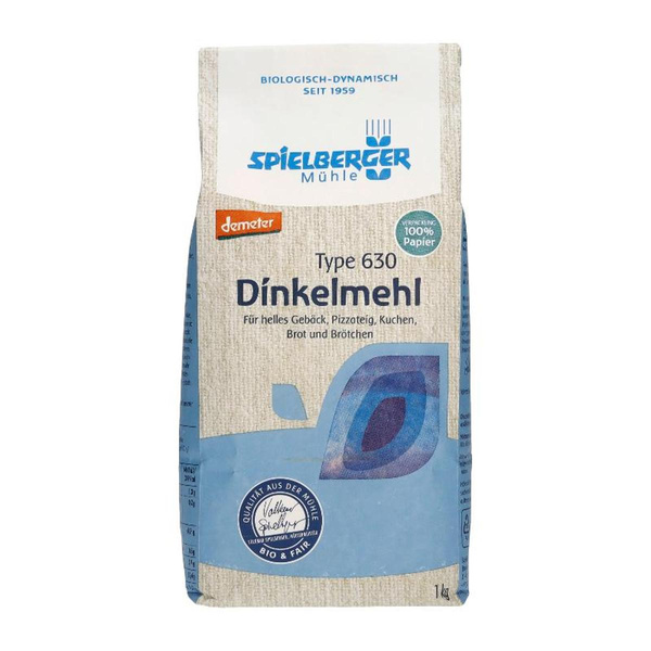 Produktfoto zu Spielberger - Dinkelmehl 630 - 1kg
