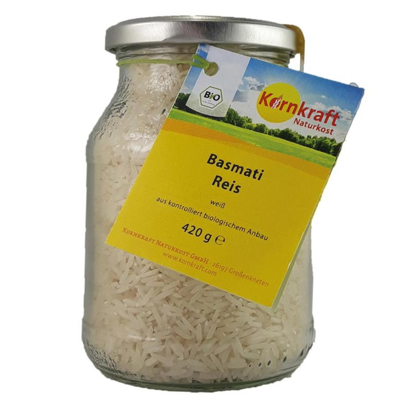 Produktfoto zu Kornkraft - Basmatireis - 420g