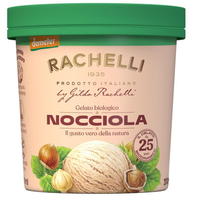 Produktfoto zu Gildo Rachelli - Haselnuss Eis - 500ml