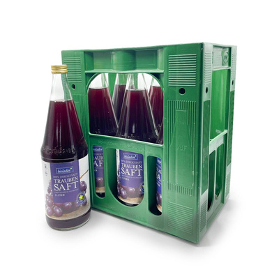 Produktfoto zu b*Traubensaft - 6 x 1l