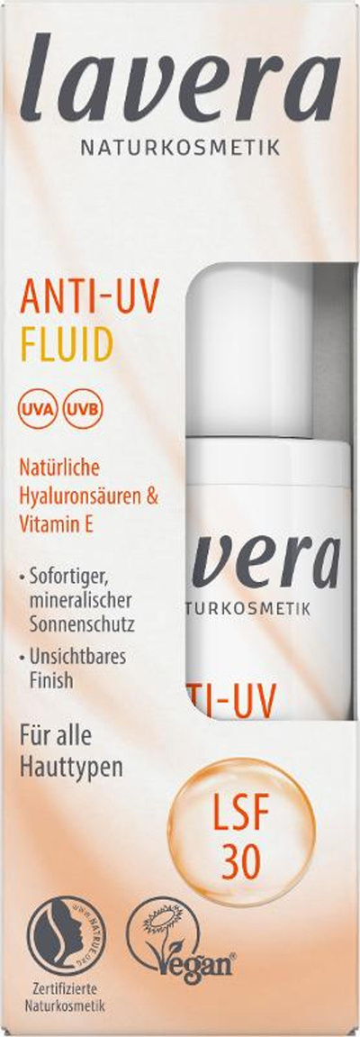 Produktfoto zu Lavera - Anti-UV Fluid LSF 30 - 30ml