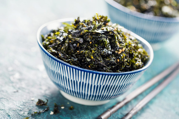Nori Algen in schale