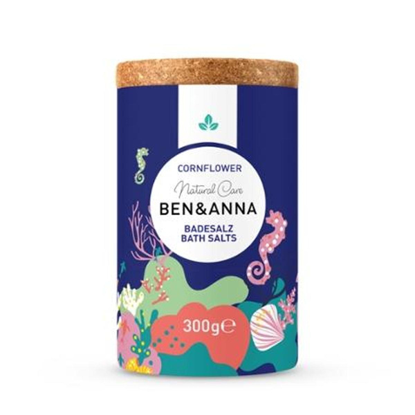 Produktfoto zu BEN&ANNA Badesalz Cornflower - 300g
