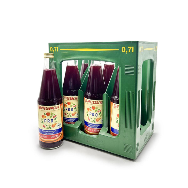 Produktfoto zu Beutelsbacher - Multi + Eisen Pro - 6 x 0,7l