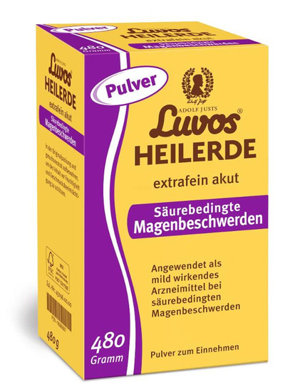 Produktfoto zu Luvos - Heilerde extrafein akut FA säurebd. Magenbeschw. - 480g
