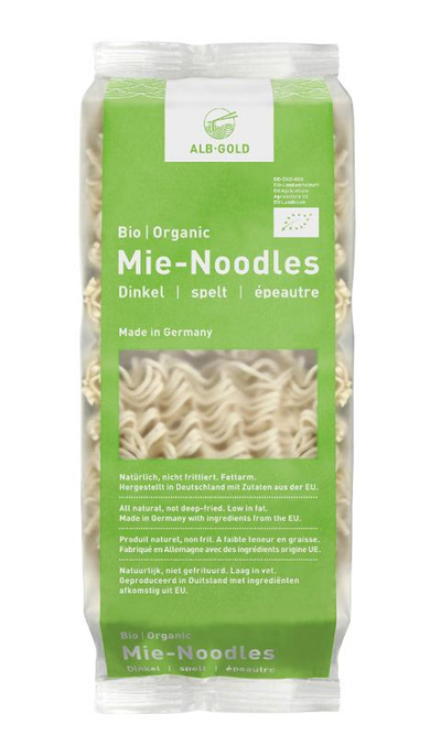 Produktfoto zu ALB-Gold - Dinkel Mie Noodles - 250g
