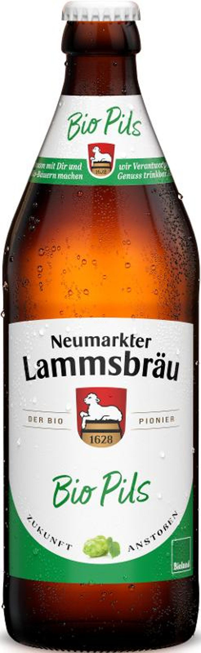 Produktfoto zu Lammsbräu - Bio Pils - 0,5l