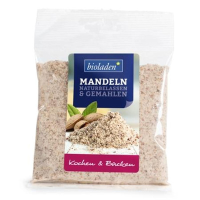 Produktfoto zu bioladen - Mandeln natur gemahlen - 100g