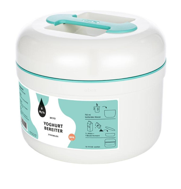 Produktfoto zu My.Yo - Joghurtbereiter, stromlos mint - 1 Stück
