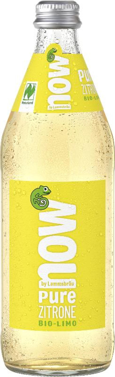 Produktfoto zu now - Pure Zitrone - 0,5l