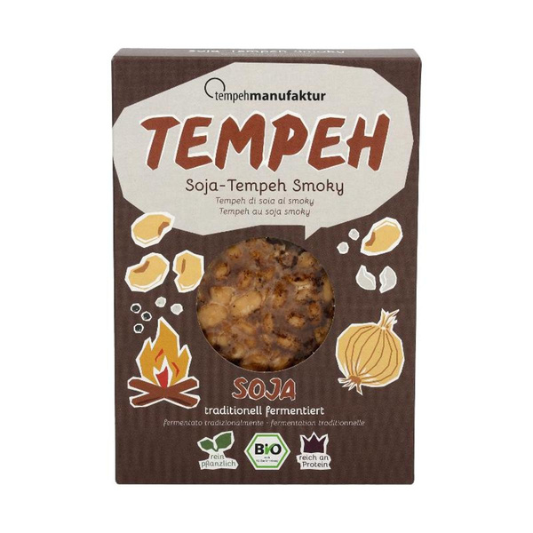 Produktfoto zu tempehmanufaktur - Tempeh Soja Smokey - 200g
