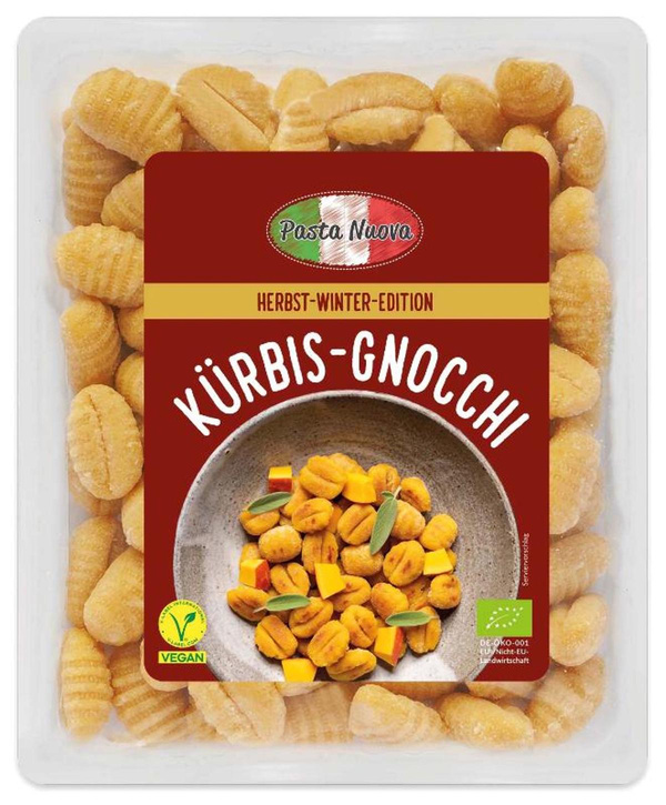 Produktfoto zu Pasta Nuova - Kürbis-Gnocchi, vegan - 350g